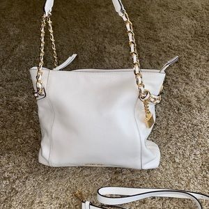 White Michael Kors tote bag